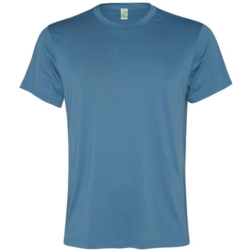 T-shirt sport personnalisé 100g pour homme Slam Roly Bleu tempête